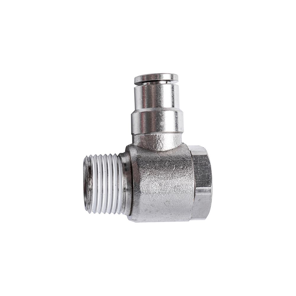 Metal Swiv. Elbow 6mm X 3/8' M